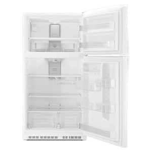 21.3 cu. ft. Top Freezer Refrigerator in White