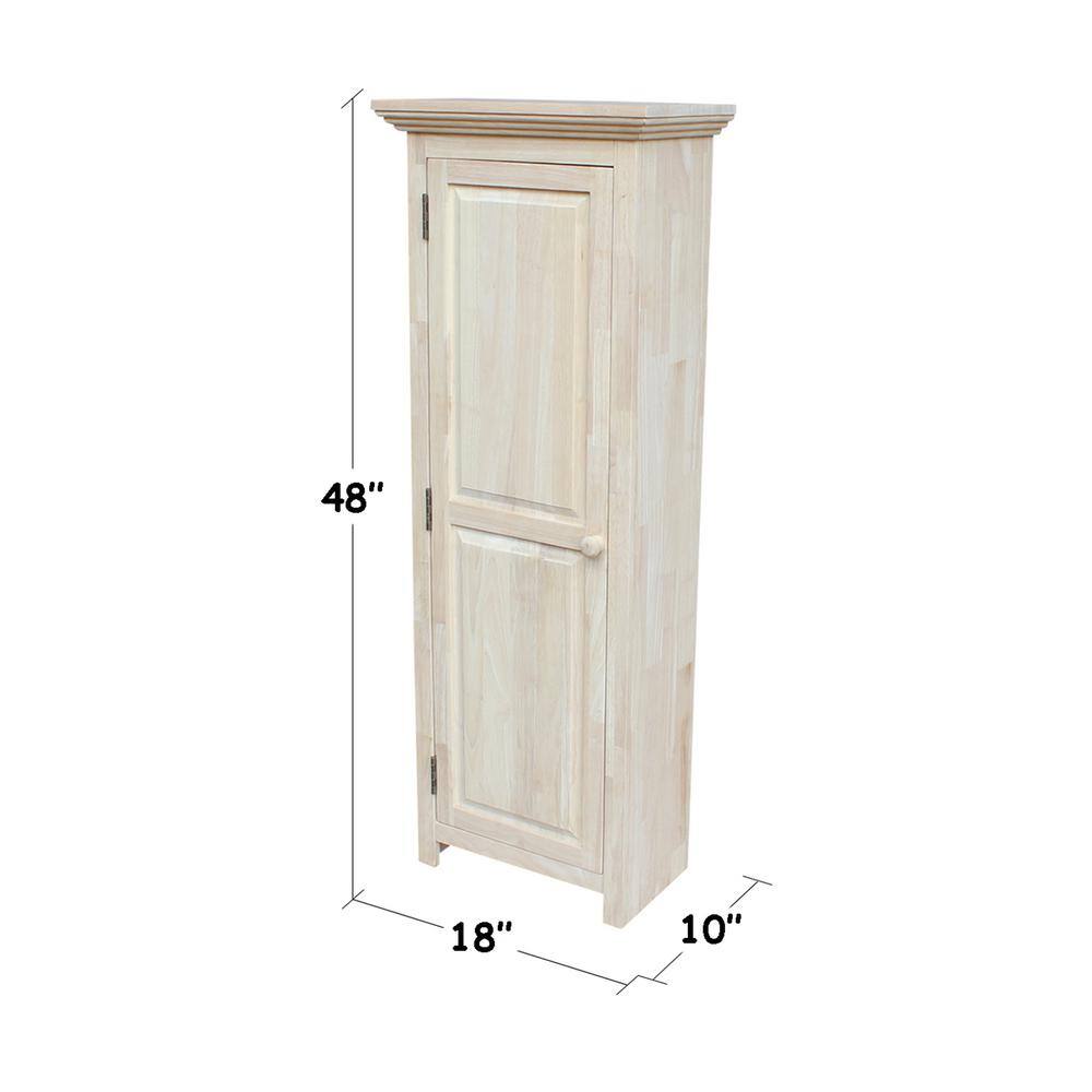 Eco-Friendly Parawood 51" Cabinet with Adjustable Shelving