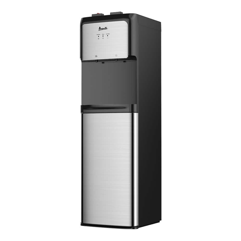 Bottom Loading Hot and Cold Water Dispenser 9 in. Faucet height, in Stainle