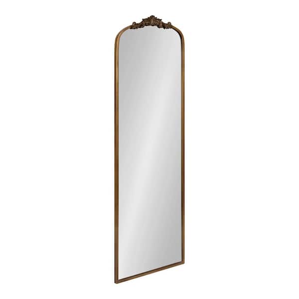 Arendahl 18.00 in. W x 58.00 in. H Gold Arch Traditional Framed Decorative Wall Mirror