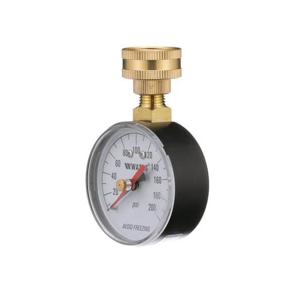 Watts - 3/4 in. Plastic Water Pressure Test Gauge