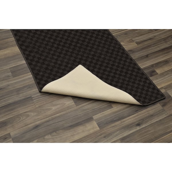 Garland Medallion 3 x 12 Chocolate Indoor Solid Runner Garland Medallion 3 x 12 Chocolate Indoor Solid Runner