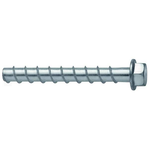 3/8 in. x 3-1/2 in. Kwik Hus-EZ Concrete and Masonry Screw Anchor (50-Piece)