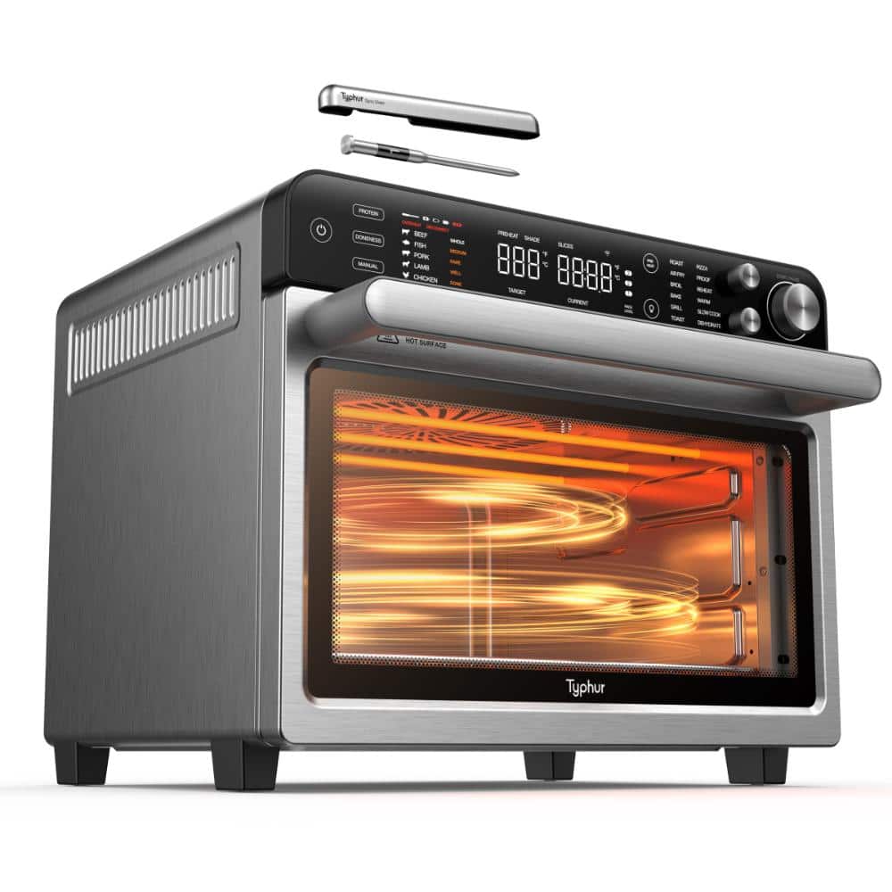 Sync Oven 12-in-1 Air Fryer Oven, 27QT XL with Wireless Probe, Smart Dual-Stage Cooking, Exclusive Adjustable Airflow price history on PriceWatchPro