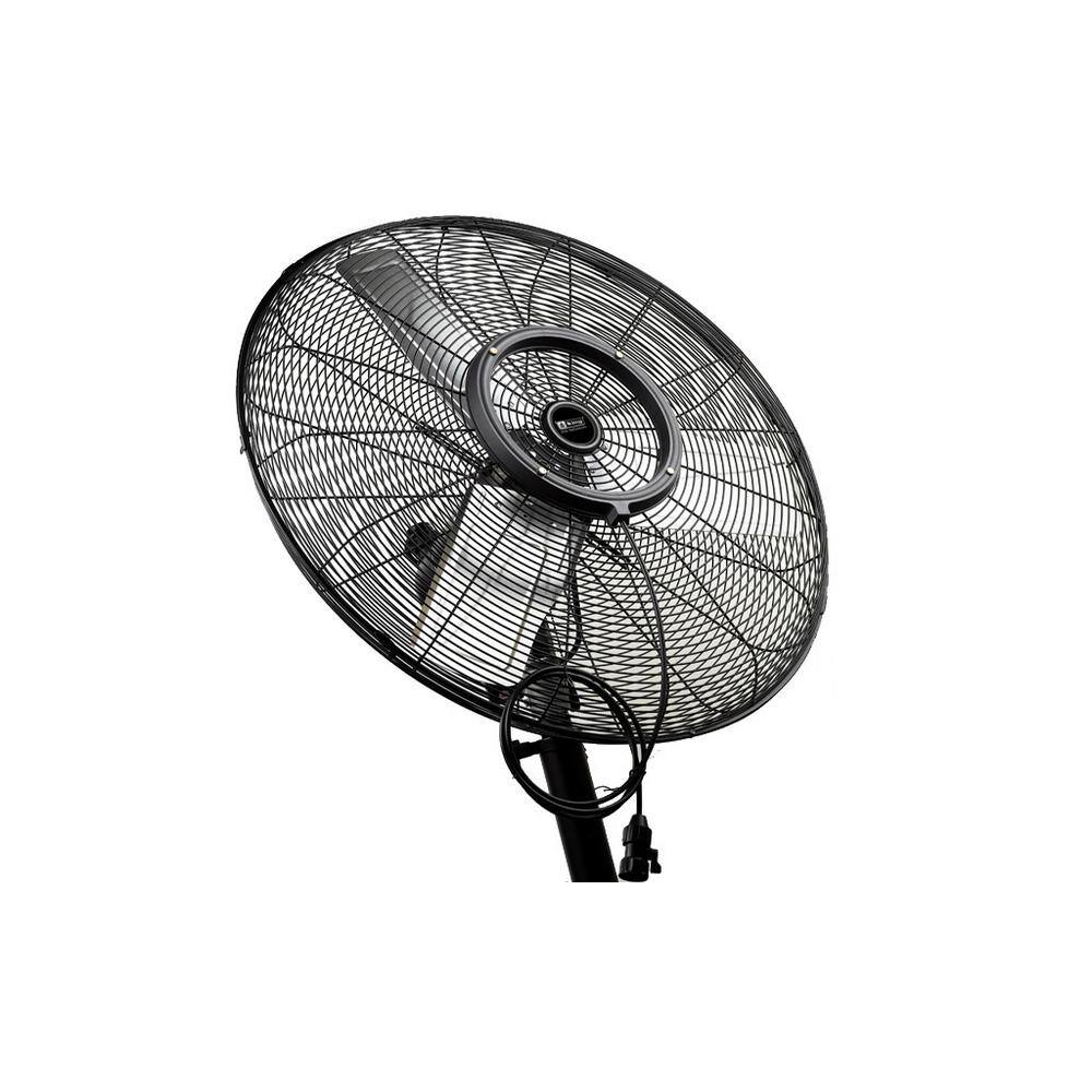 King Green and Black 24" Outdoor Oscillating Pedestal Fan