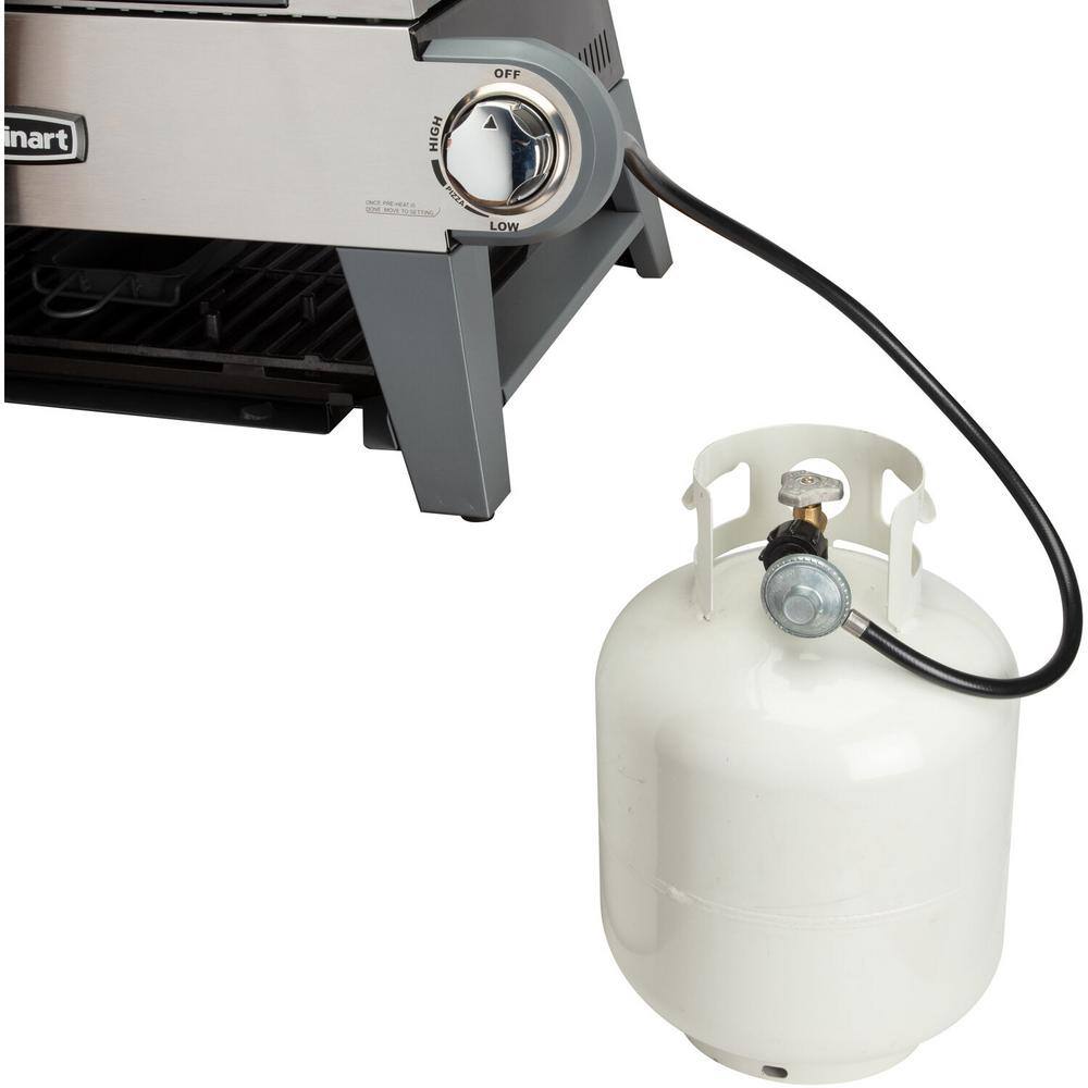 Cuisinart Stainless Steel Outdoor Gas Pizza Oven