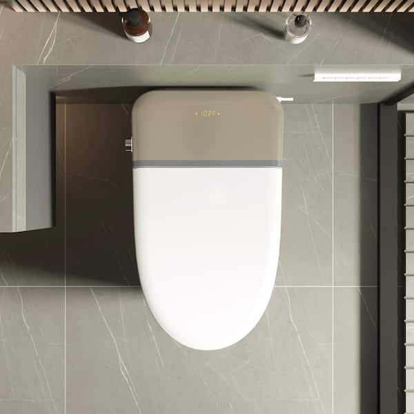 UKISHIRO Smart Bidet Toilet with Auto-Open Lid, Heated Seat, and Deodorizing - CLB23A18