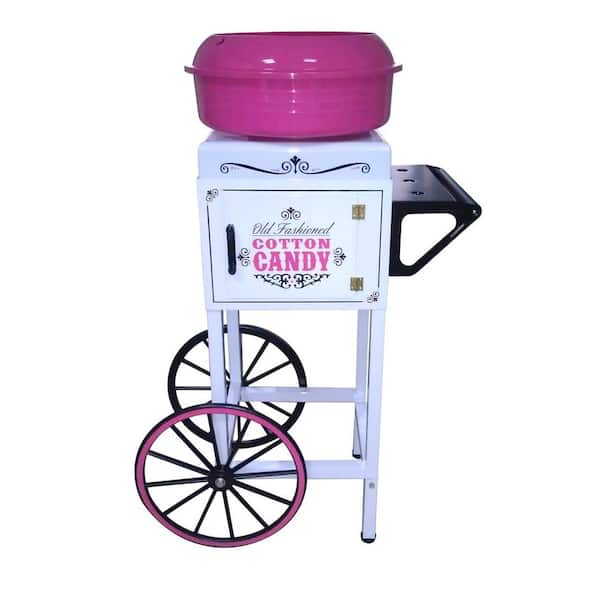 Nostalgia Vintage Collection Hard and Sugar-Free Candy Cotton Candy Cart