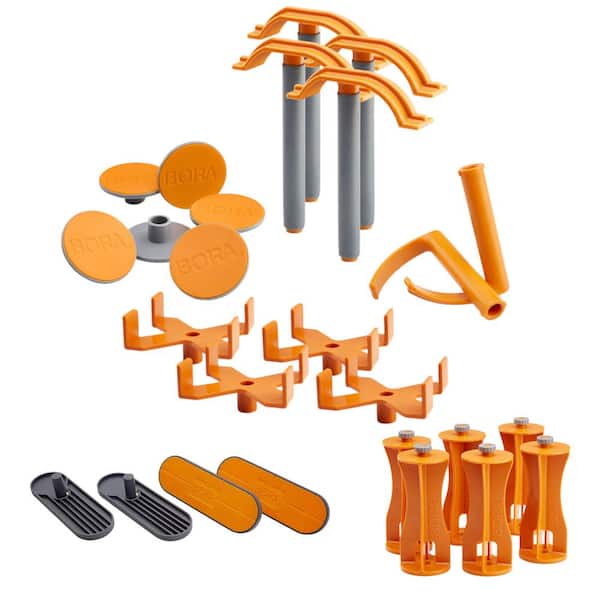 Centipede Master Accessory Kit-Contents: 4-X-Cups, 4-Quick Clamps, 6-Non-Slips, 2-Hooks, 6-Risers, 4-Panel Supports