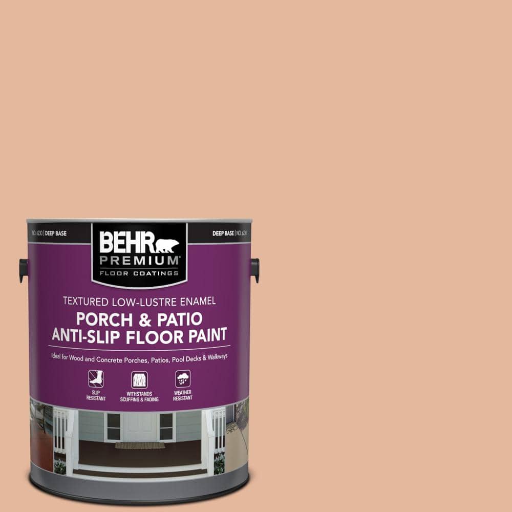 1 gal. #PFC-06 Georgia Peach Textured Low-Lustre Enamel Interior/Exterior P