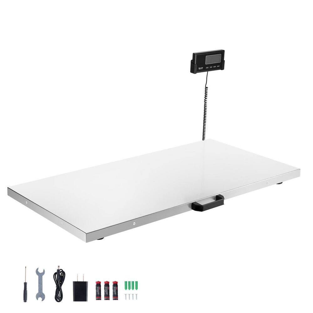 Digital Shipping Scale,660 lbs. Postal Scale with Hold/Tare Function and AC/DC Power Supply,Battery and Adapter Included price history on PriceWatchPro