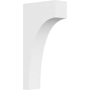 3 in. x 18 in. x 9 in. Standard Stockport Architectural Grade PVC Corbel