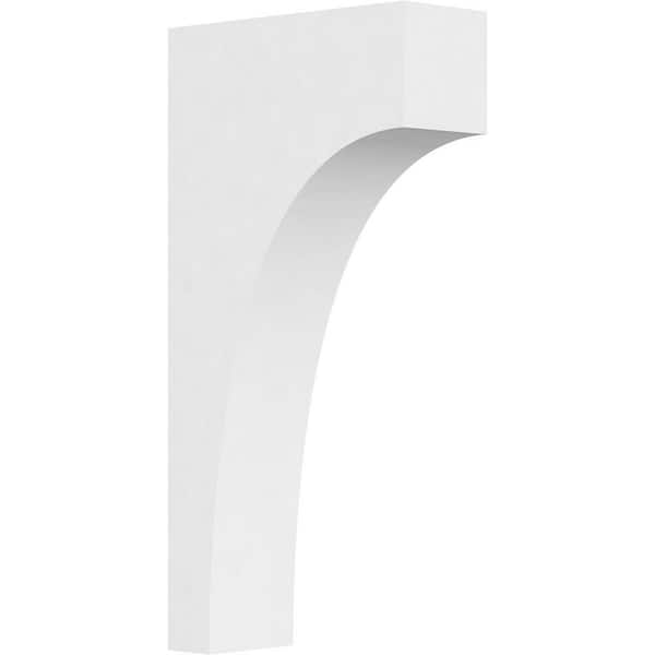 Ekena Millwork 3 in. x 18 in. x 9 in. Standard Stockport Architectural Grade PVC Corbel