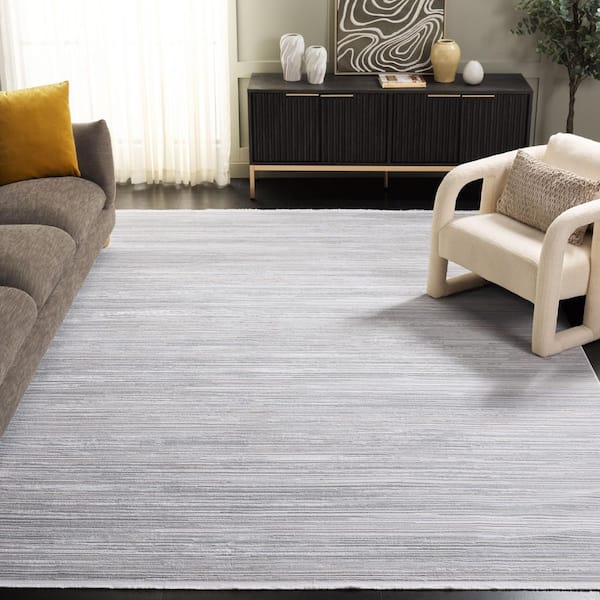Platinum 9 ft. x 12 ft. Ivory/Beige Monochrome Area Rug