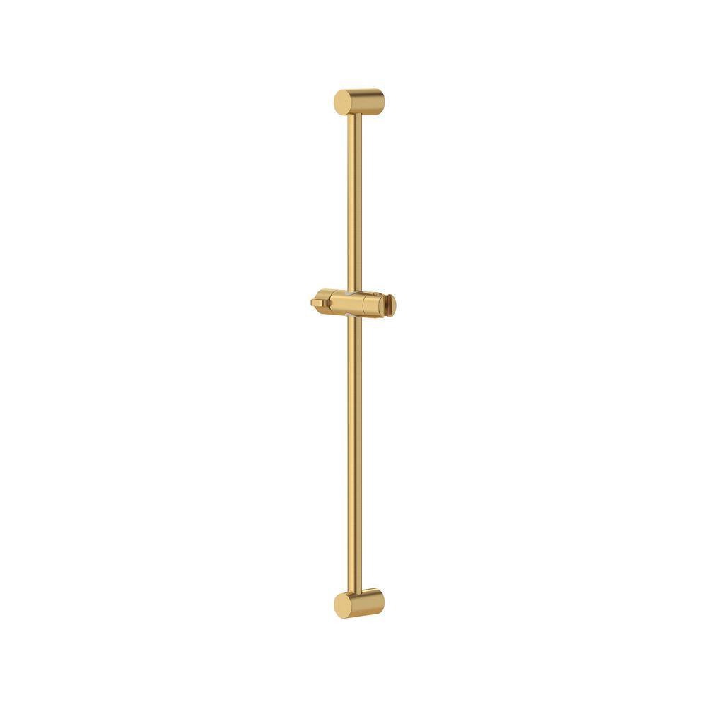 Gold Adjustable Wall-Mounted Shower Slide Bar