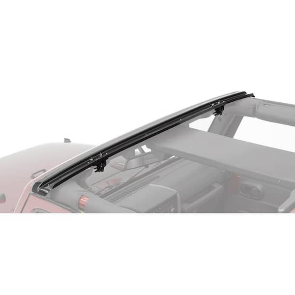 Bestop Windshield Channel- '07-'18 Wrangler JK (1-piece no-drill header design)