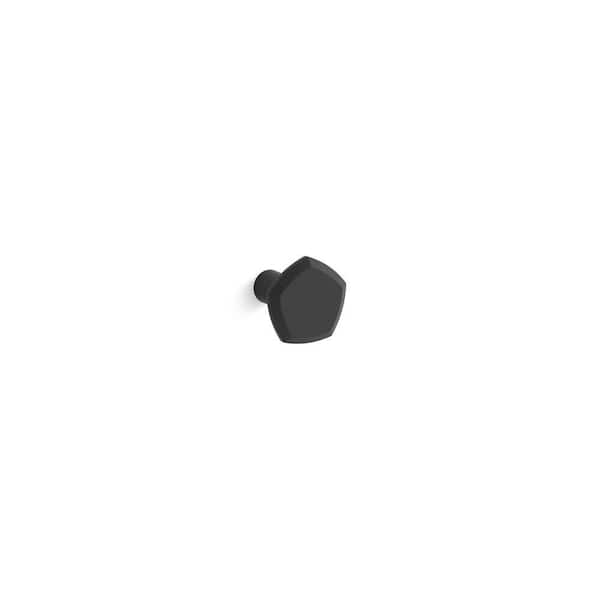 Occasion 1.625 in. Matte Black Cabinet Knob