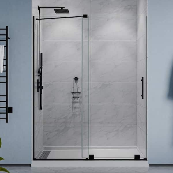 ANZZI Romance Series 59 to 60 in. x 70 in. H Sliding Framed Shower