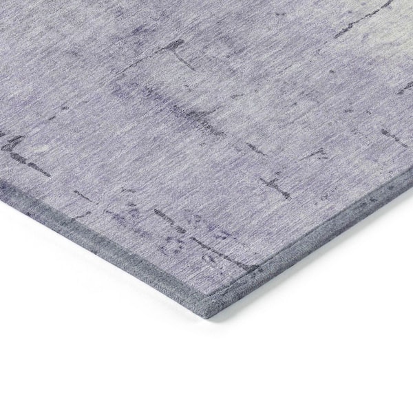 Chantille Machine Washable Indoor/Outdoor Abstract ACN2215 Lavender 2 ft. 6 in. x 3 ft. 10 in. Area Rug