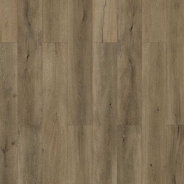Home Decorators Collection Perryridge Oak 12mm T x 7.56 in. W Waterproof Laminate Wood Flooring (15.95 sq. ft./Case)