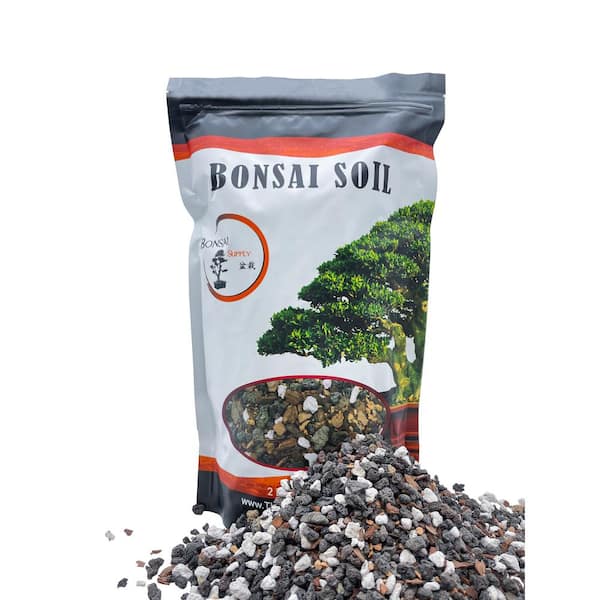 The Bonsai Supply Bonsai Soil Mix, Fast Draining Coarse Blend for All Bonsai Varieties (Available in 2 Qt. and 20 Qt. Sized Bags)