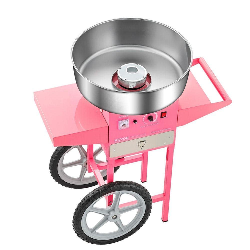 SKYSHALO Electric Cotton Candy Machine with Cart 1000-Watt