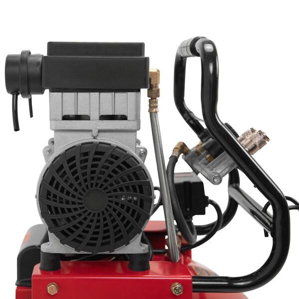 Porter-Cable - 20 Gal. Quiet Oil Free Portable Vertical Electric Air Compressor