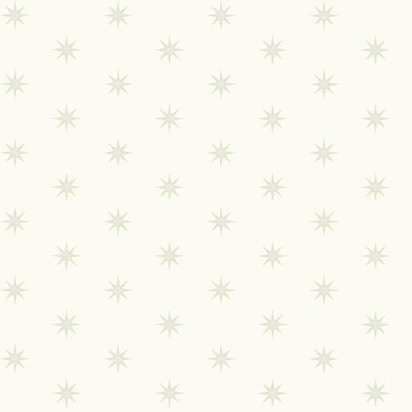 Chesapeake Tammy Grey Starbrust Grey Paper Strippable Roll (Covers 56.4 sq. ft.)