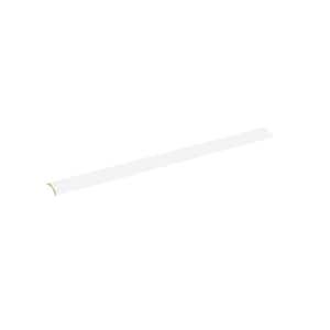 2.92 in. W x 96 in. H x 1.57 in. D Wallace Warm White Crown Molding without Cleat