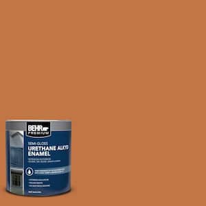 1 qt. #PPU3-02 Marmalade Glaze Semi-Gloss Enamel Urethane Alkyd Interior/Exterior Paint