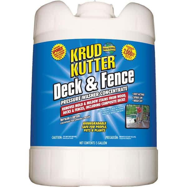 Krud Kutter 5 gal. Deck and Fence Pressure Washer Concentrate