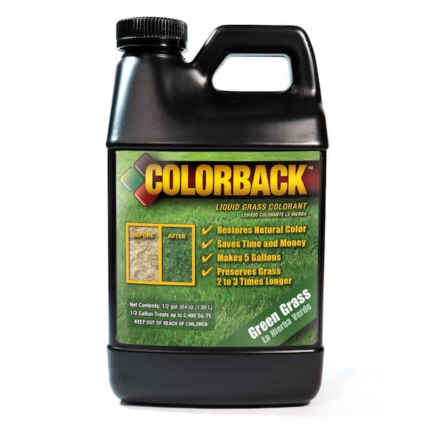 COLORBACK 1/2 Gal. Green Grass Color Covering up to 2400 sq. ft.