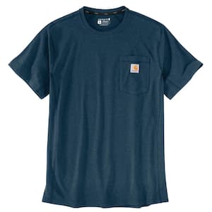 Carhartt light store blue t shirt