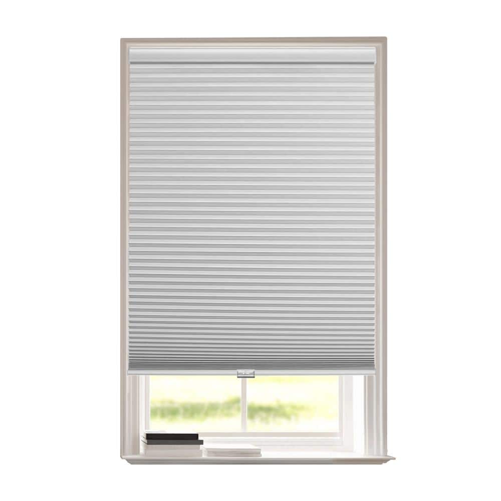 23-inch White Cordless Fabric Cellular Room Darkening Shade
