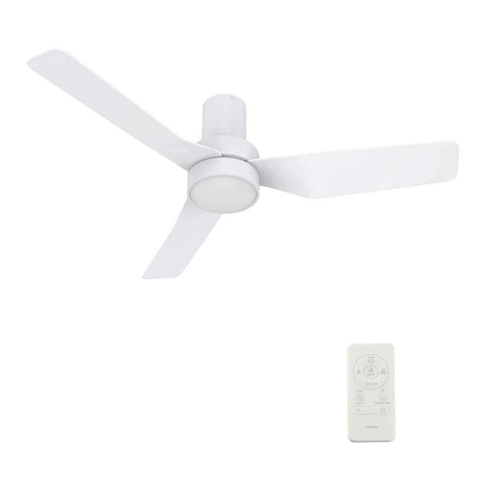 Barnet II 44 in. Integrated LED Indoor White Smart Ceiling Fan with Light and Remote, Works with Alexa and Google Home price history on PriceWatchPro