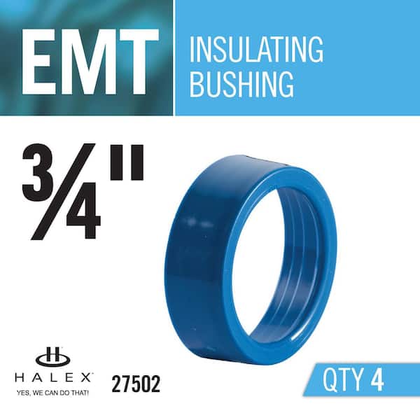 3/4 Trade Size Pack of 50 3/4 Trade Size Morris Products 21701 EMT Insulating Bushing Pack of 50 