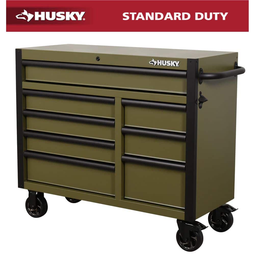 Standard Duty 42 in. 8-Drawer Matte Army Green Rolling Tool Cabinet price history on PriceWatchPro