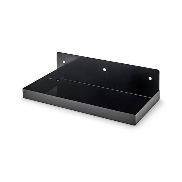 Triton Products 12 in. W x 6 in. D Epoxy Coated Steel Shelf for DuraBoard in Black