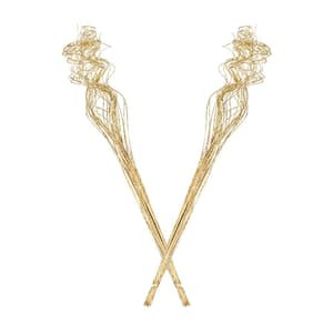 Gold Sparkle Dried Natural Ting Twisted (2-Pack)