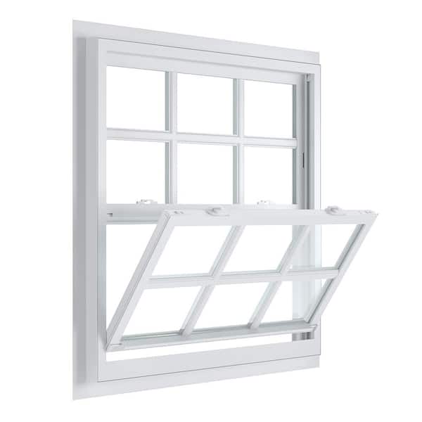 American Craftsman 36 in. x 36 in. 70 Series White Single
