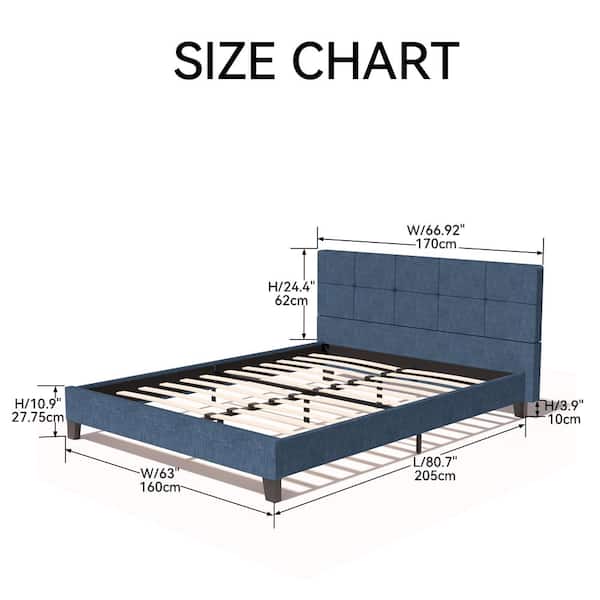 Headboard Sizes Chart And Dimensions Guide DreamCloud 50 OFF