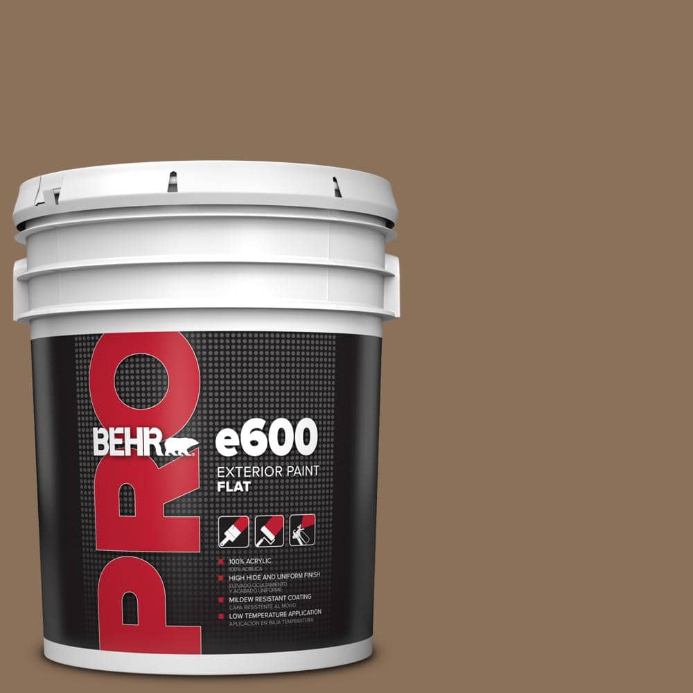 5 gal. #280F-6 Sweet Georgia Brown Flat Exterior Paint price history on PriceWatchPro