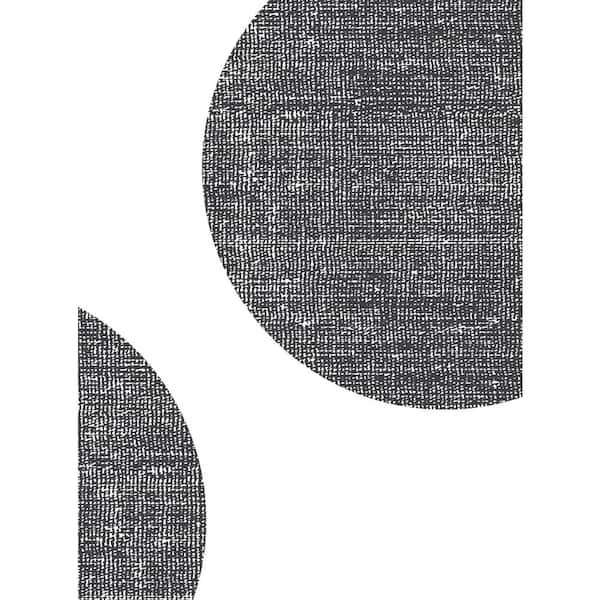 Textured Dots Black Vinyl Wall Sticker, 6 in. W1146-Vinyl-Black