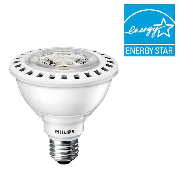 Philips 75W Equivalent Bright White (3000K) PAR30S Dimmable LED Flood Light Bulb (6-Pack)