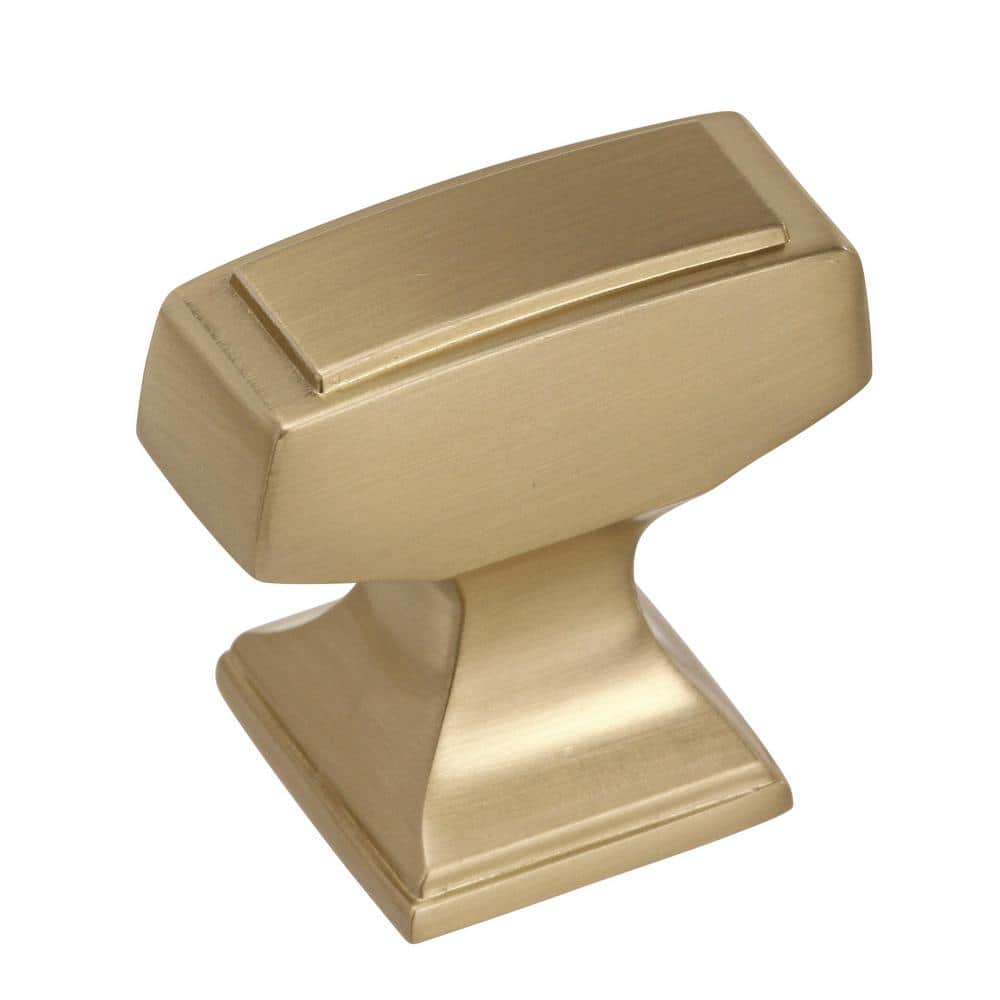 Mulholland 1-1/4 in. (32mm) Traditional Golden Champagne Bar Cabinet Knob