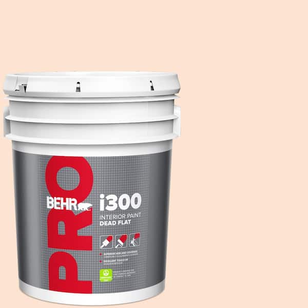 5 gal. #280C-1 Champagne Ice Dead Flat Interior Paint