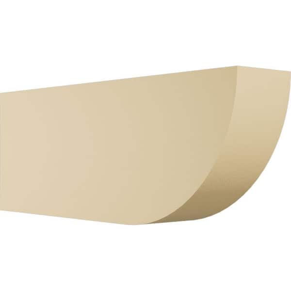 Ekena Millwork Standard Durham 3 in. W x 6 in. H x 16 in. D Signature Urethane Rafter Tail Outlooker