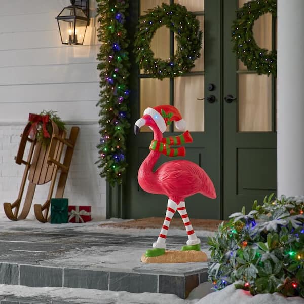 Home Accents Holiday 2.5 ft LED Flamingo 25DK01025 - The