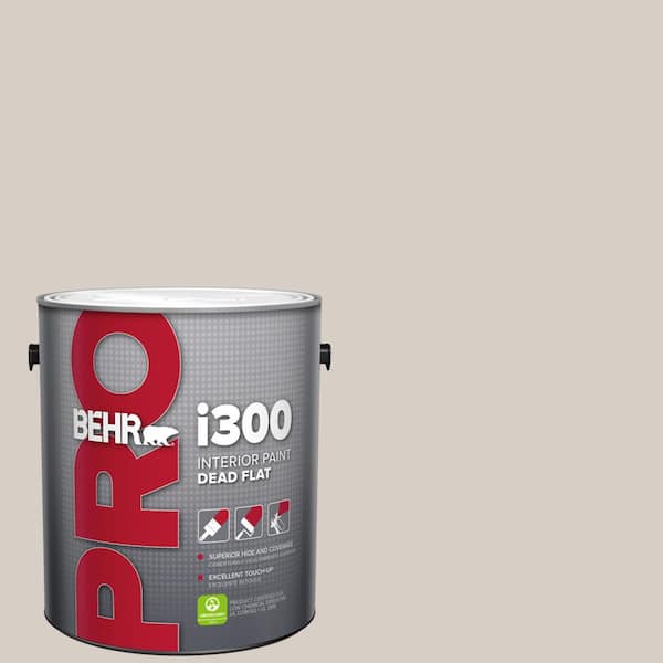 BEHR PRO 1 gal. #MQ3-06 Granite Dust Dead Flat Interior Paint