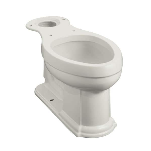 KOHLER Devonshire Comfort Height Elongated Toilet Bowl Only in Ice Grey